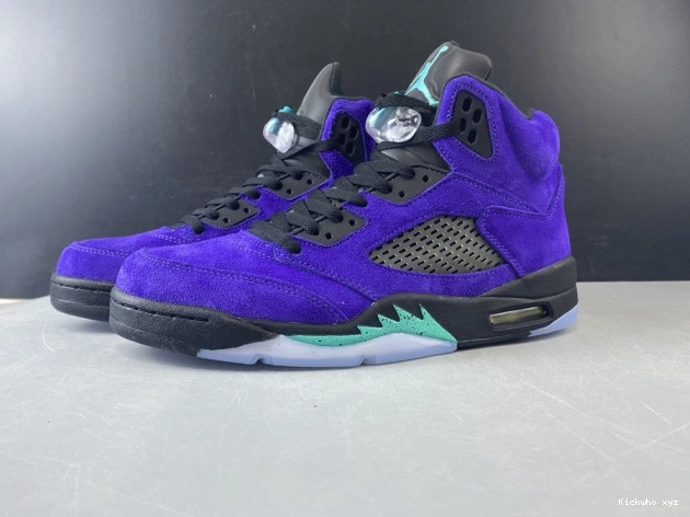 Retro Jordan 5 Air Alternate 136027-500 Grape 0811